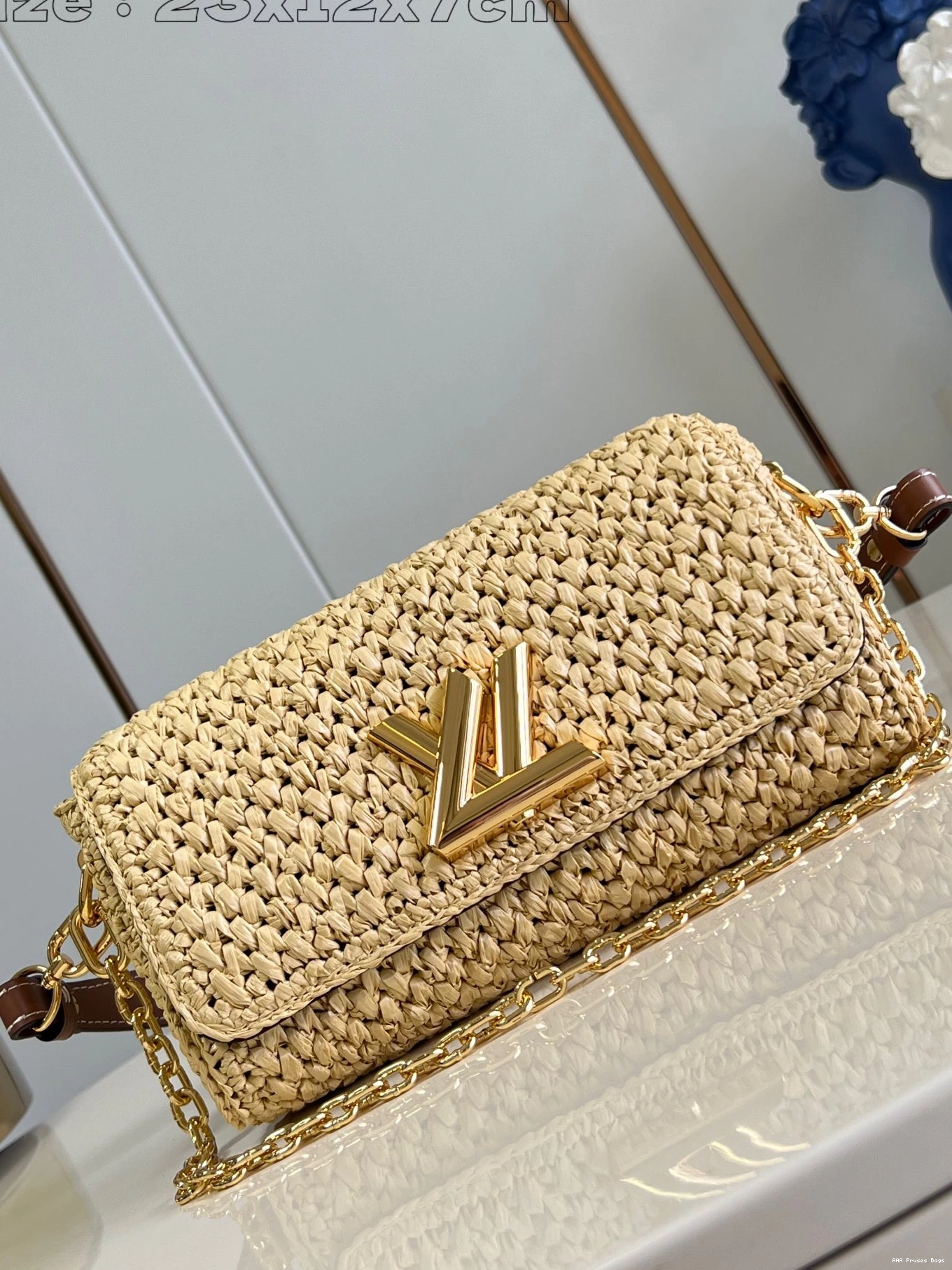 AAA Pruses Bags Twist West-23.5*12*7CM LOUIS VUITTON 0717
